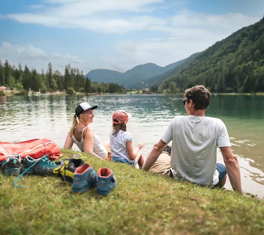 Familie am Pillersee