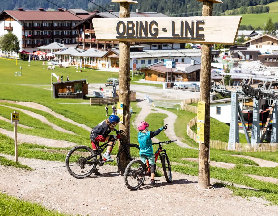 Biketrail Obingline in Fieberbrunn